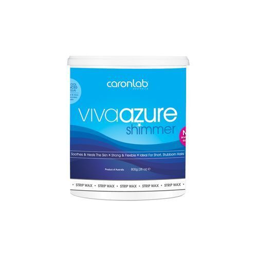 Caron Viva Azure Microwaveable Shimmer Strip Wax 800g