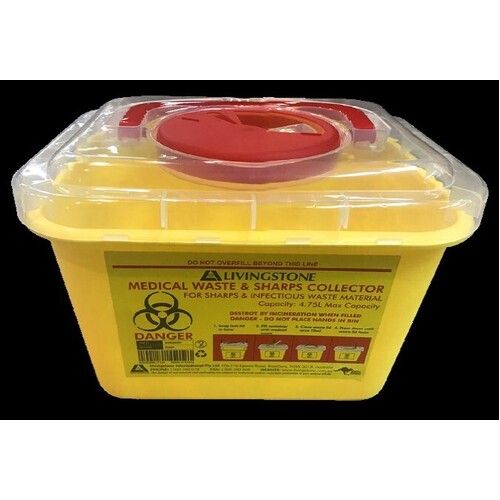 Sharps Container - 4 Litre