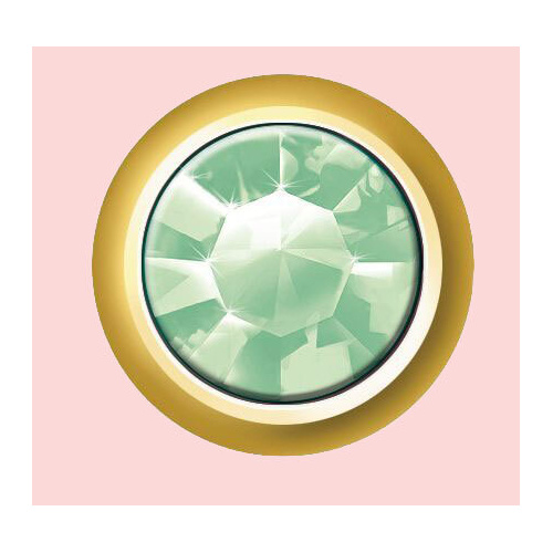Mount Studs Gold Regular August - Peridot