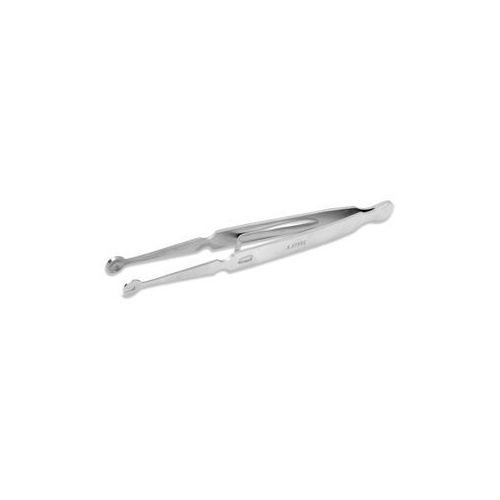 Labret Tweezers WITH Lock   4 1/2" (11.5CM)
